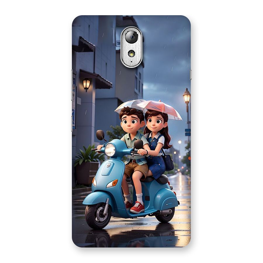 Cute Teen Scooter Back Case for Lenovo Vibe P1M