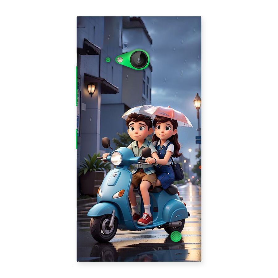Cute Teen Scooter Back Case for Lumia 730