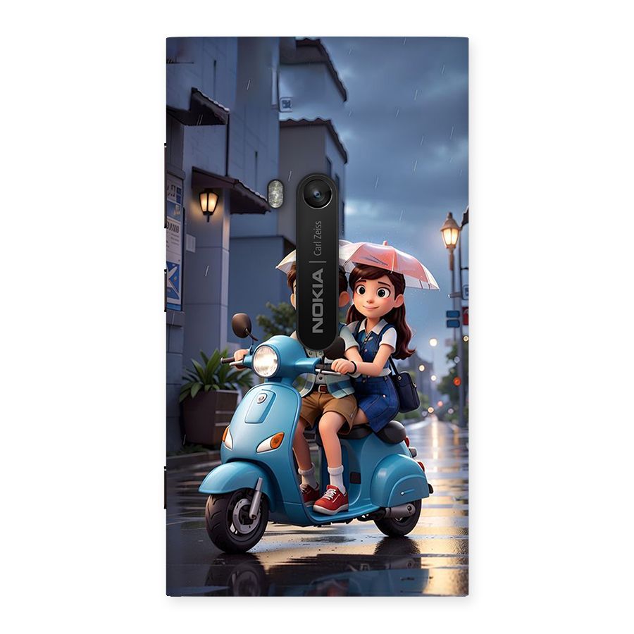 Cute Teen Scooter Back Case for Lumia 920