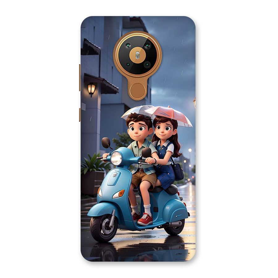 Cute Teen Scooter Back Case for Nokia 5.3