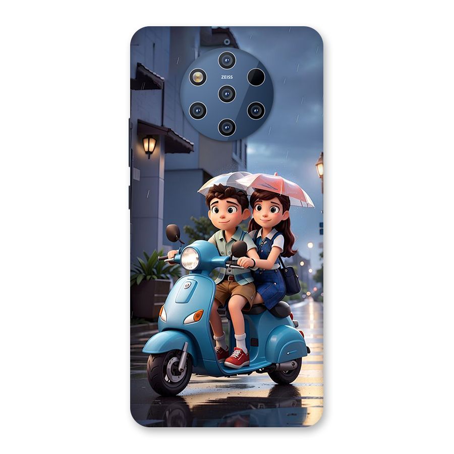 Cute Teen Scooter Back Case for Nokia 9 PureView