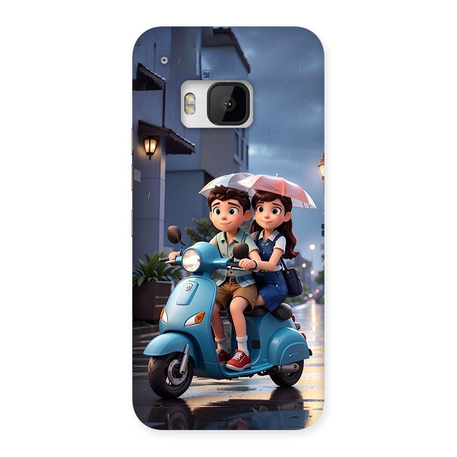 Cute Teen Scooter Back Case for One M9