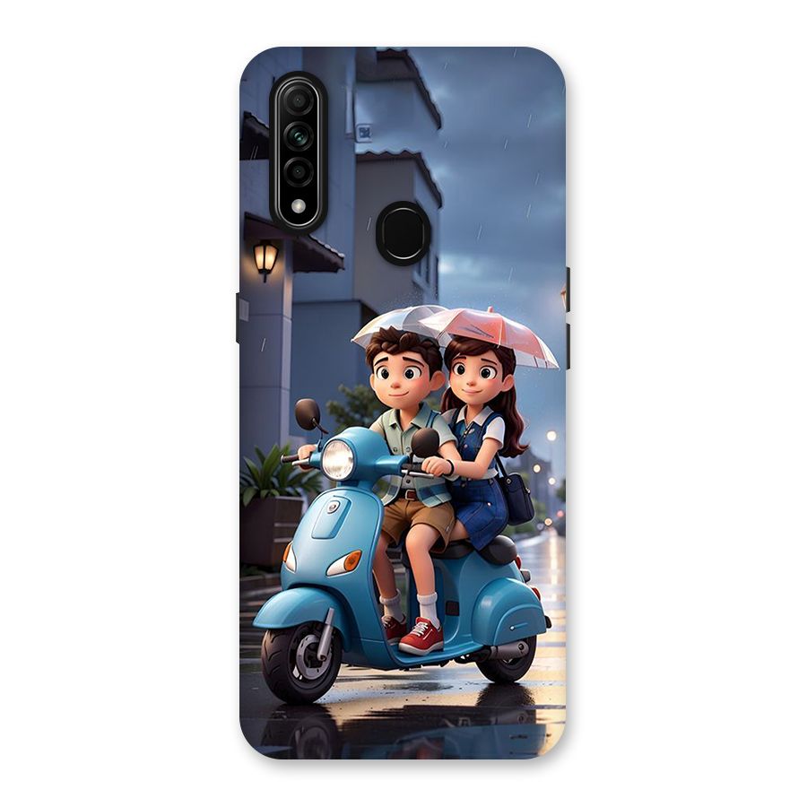 Cute Teen Scooter Back Case for Oppo A31