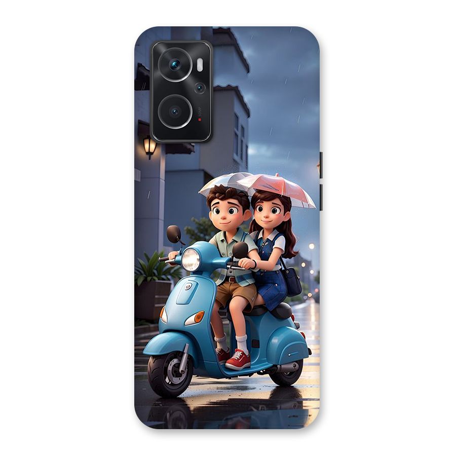 Cute Teen Scooter Back Case for Oppo K10 4G
