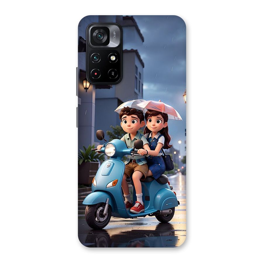 Cute Teen Scooter Back Case for Poco M4 Pro 5G