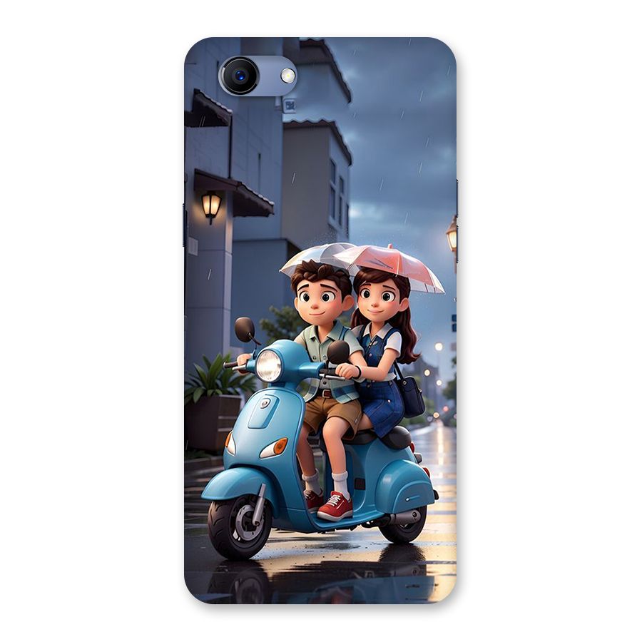 Cute Teen Scooter Back Case for Realme 1