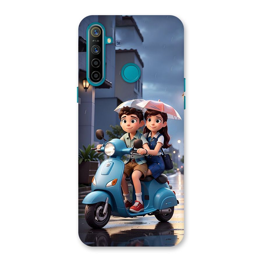 Cute Teen Scooter Back Case for Realme 5i