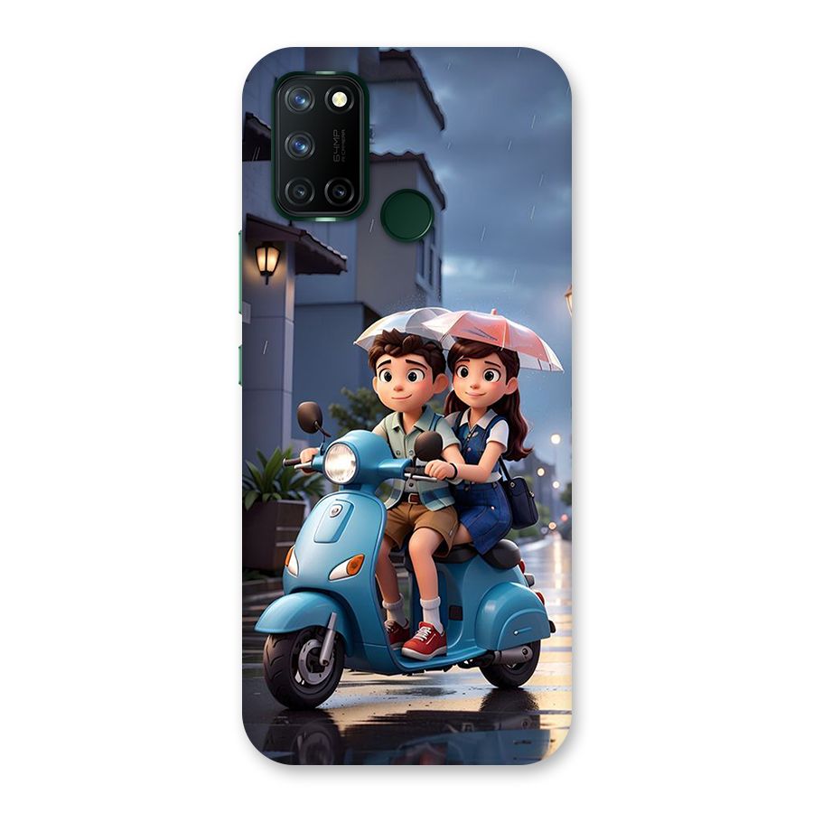 Cute Teen Scooter Back Case for Realme 7i