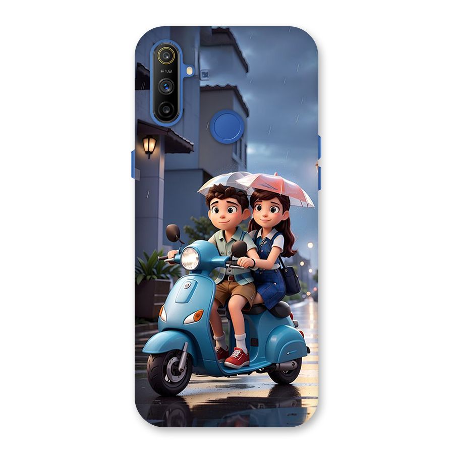 Cute Teen Scooter Back Case for Realme Narzo 10A