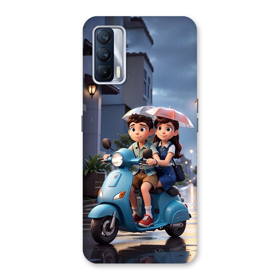 Cute Teen Scooter Back Case for Realme X7