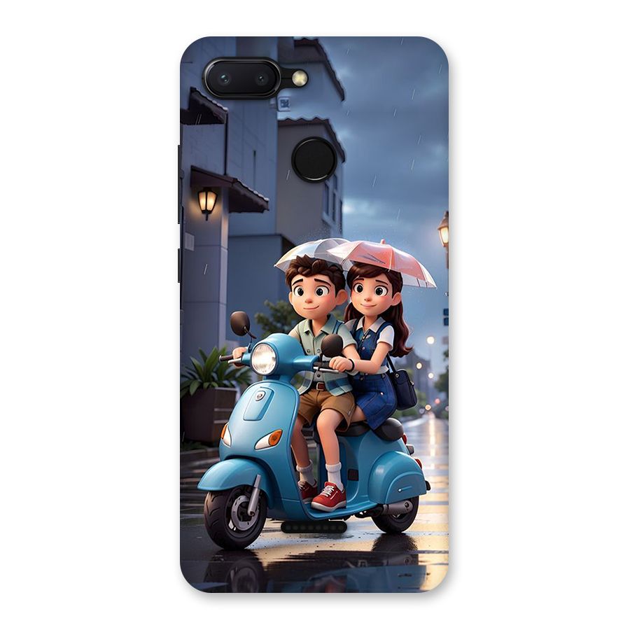 Cute Teen Scooter Back Case for Redmi 6