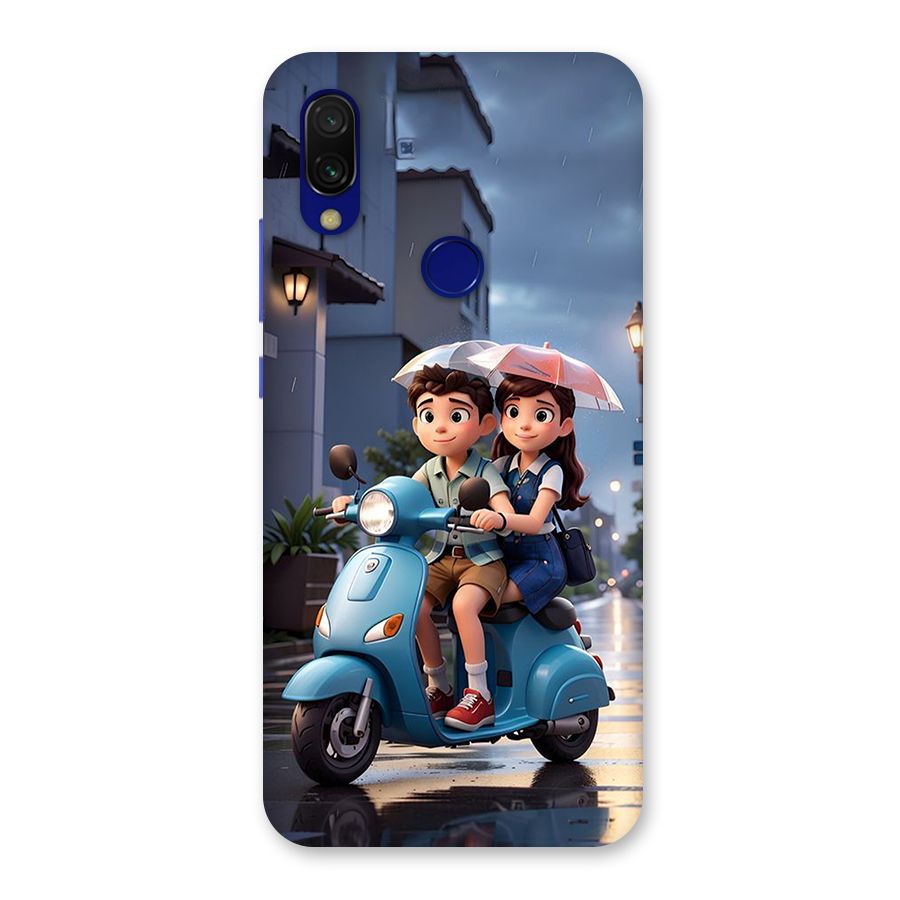 Cute Teen Scooter Back Case for Redmi 7