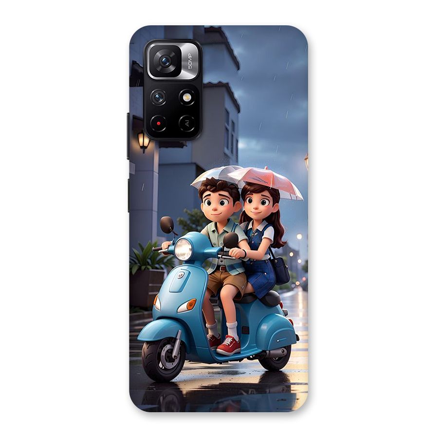 Cute Teen Scooter Back Case for Redmi Note 11T 5G