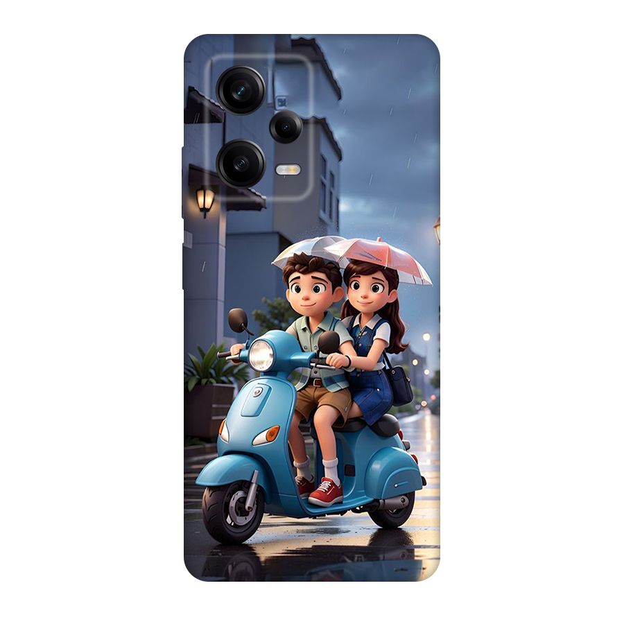 Cute Teen Scooter Back Case for Redmi Note 12 Pro