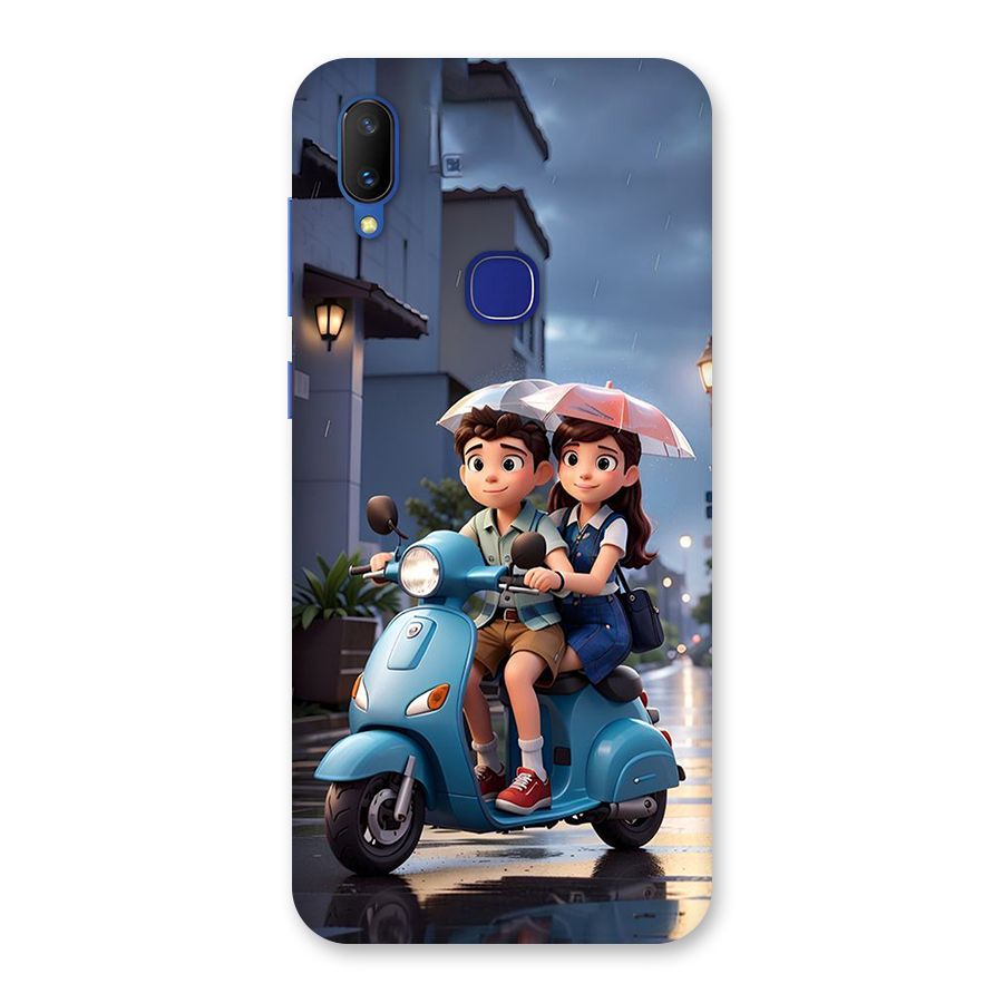 Cute Teen Scooter Back Case for Vivo V11