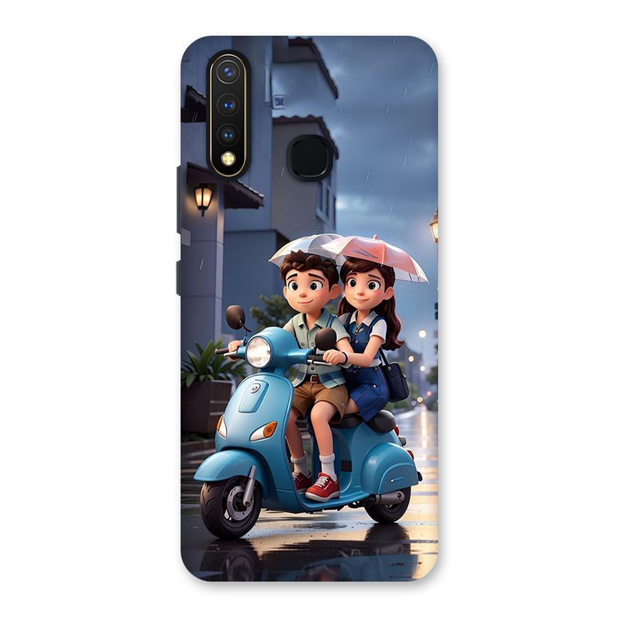 Cute Teen Scooter Back Case for Vivo Y19