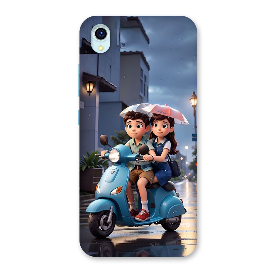 Cute Teen Scooter Back Case for Vivo Y1s