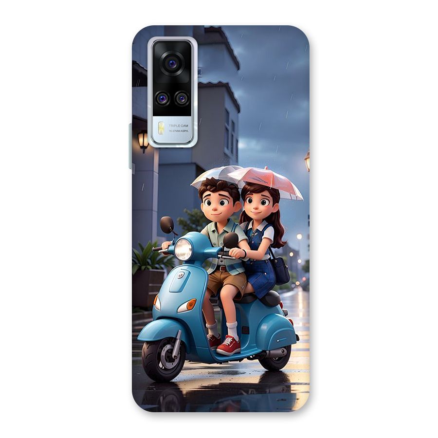 Cute Teen Scooter Back Case for Vivo Y31