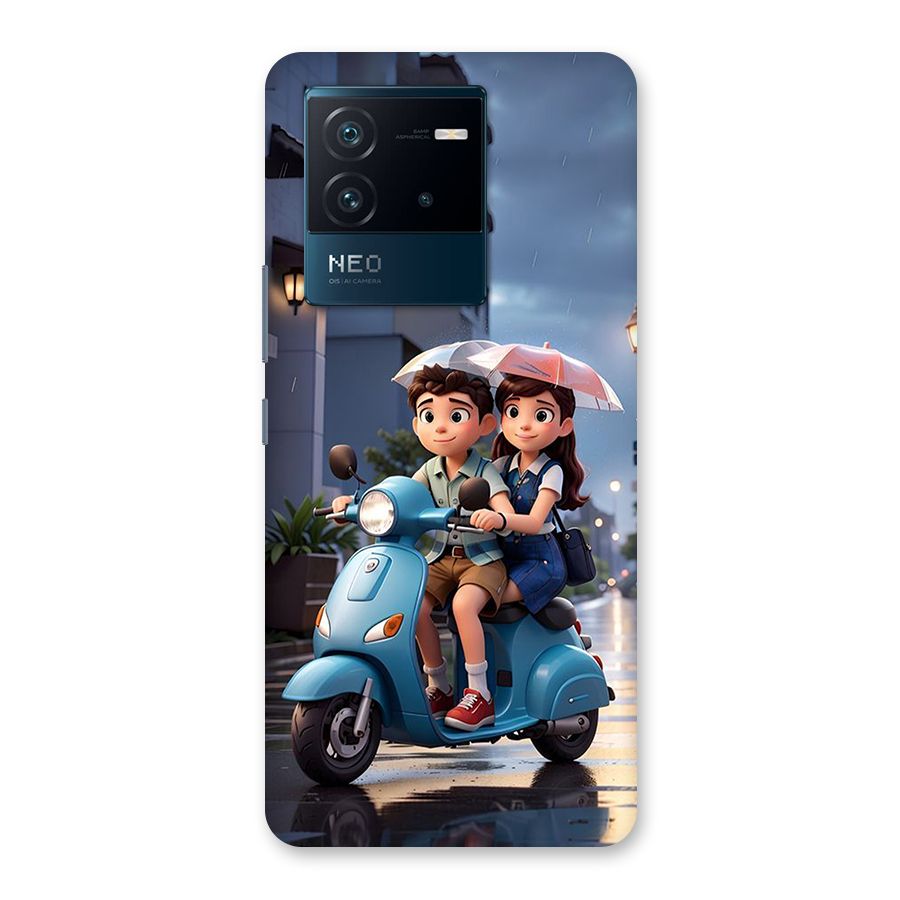 Cute Teen Scooter Back Case for Vivo iQOO Neo 6 5G