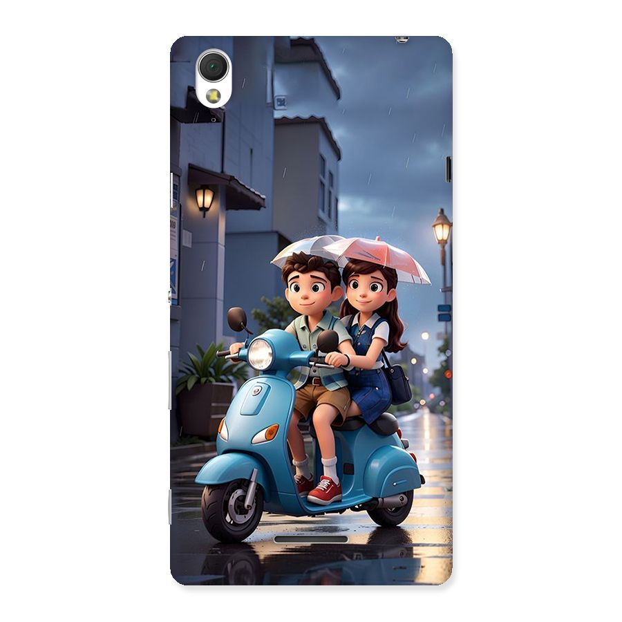 Cute Teen Scooter Back Case for Xperia T3