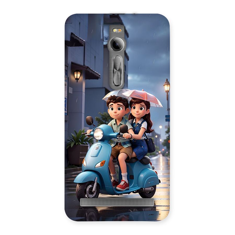 Cute Teen Scooter Back Case for Zenfone 2