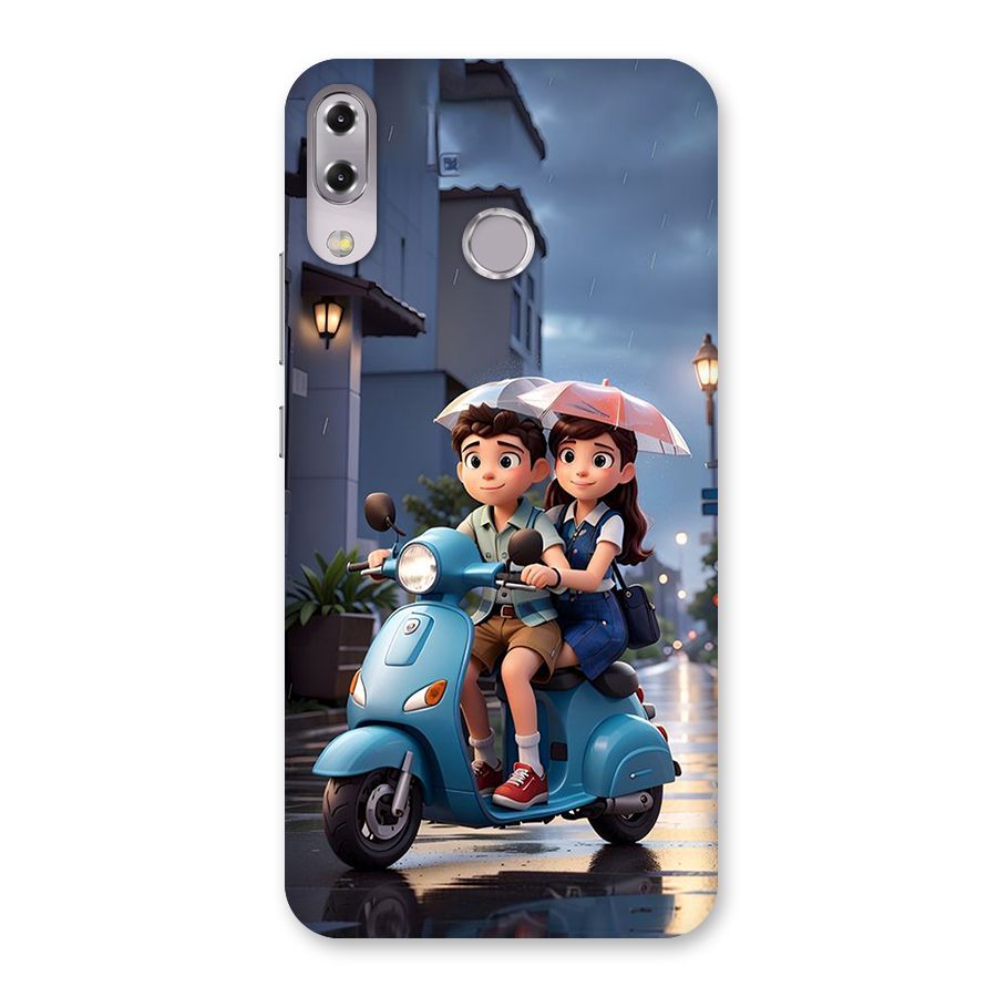 Cute Teen Scooter Back Case for Zenfone 5Z
