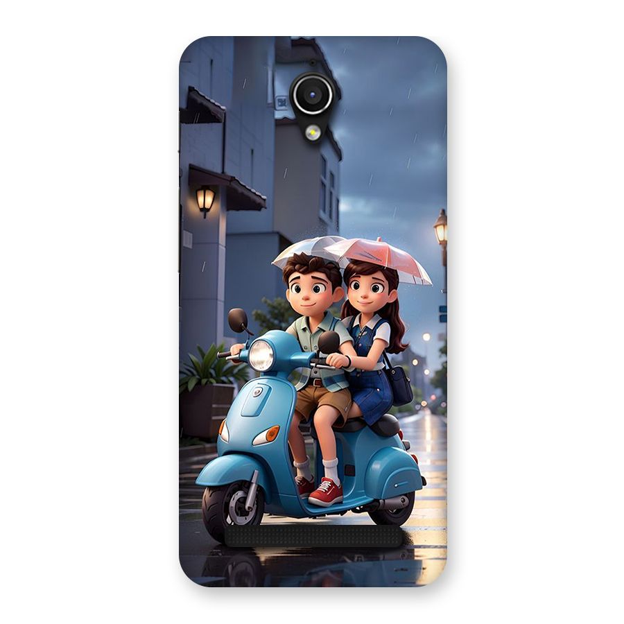 Cute Teen Scooter Back Case for Zenfone Go