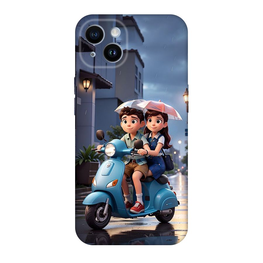 Cute Teen Scooter Back Case for iPhone 14