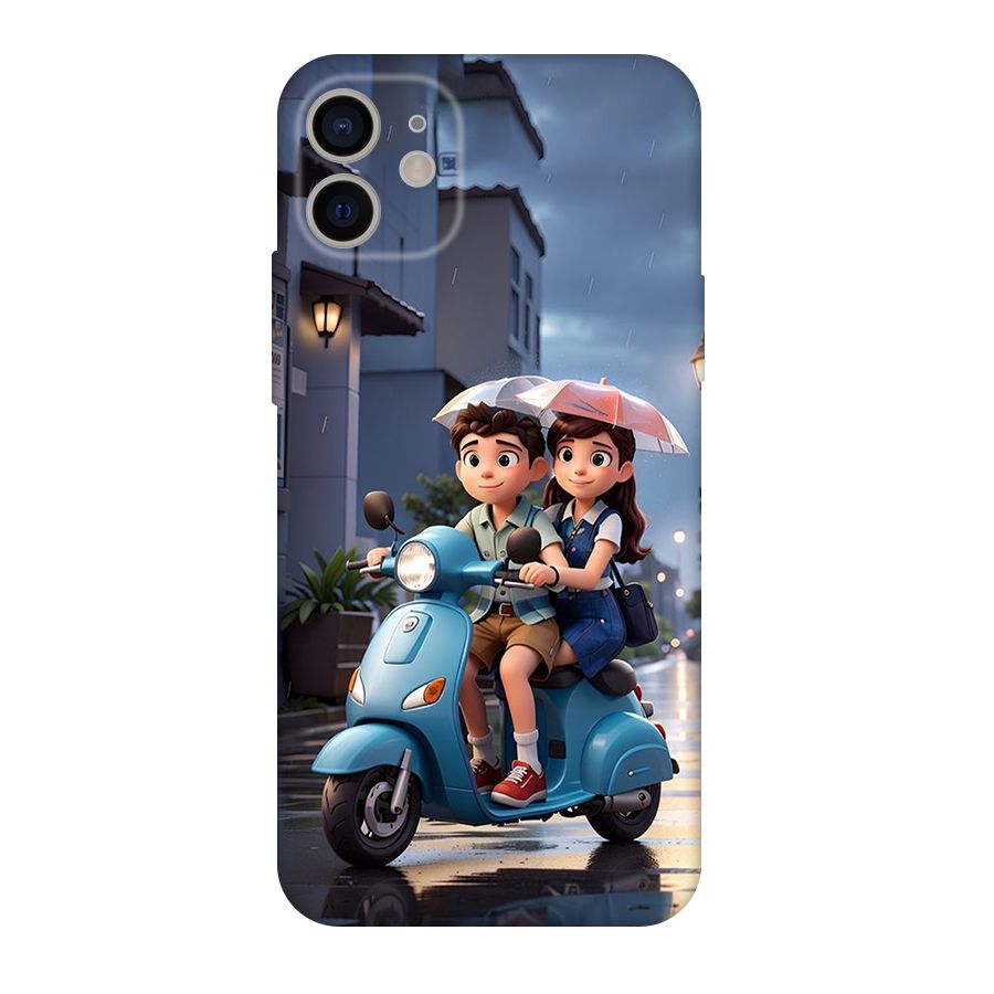 Cute Teen Scooter Back Case for iPhone 11