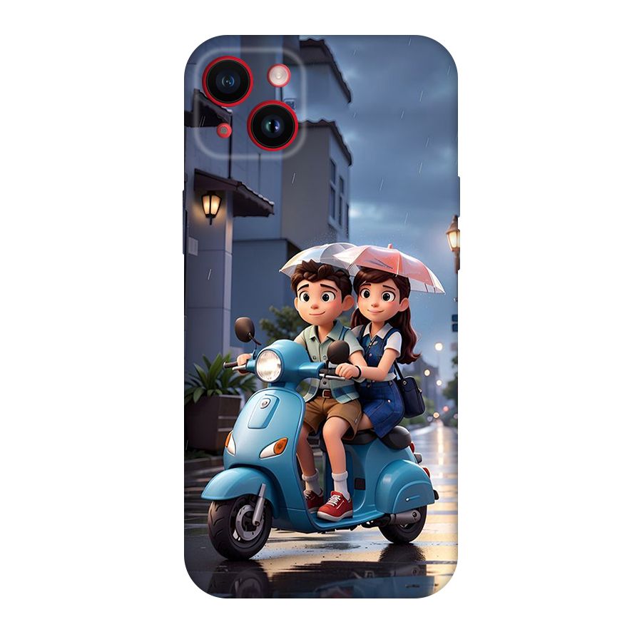 Cute Teen Scooter Back Case for iPhone 14 Plus
