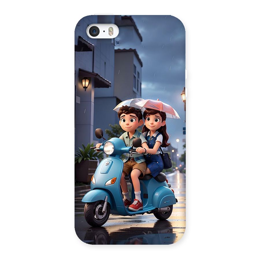 Cute Teen Scooter Back Case for iPhone SE 2016
