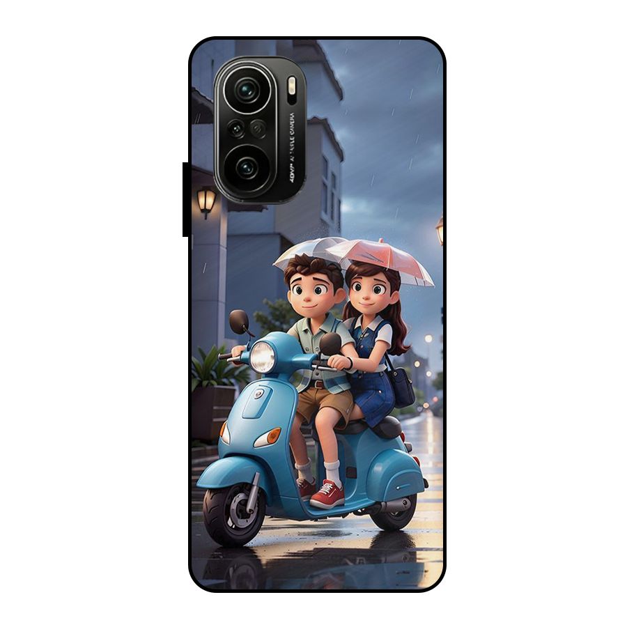 Cute Teen Scooter Metal Back Case for Mi 11x