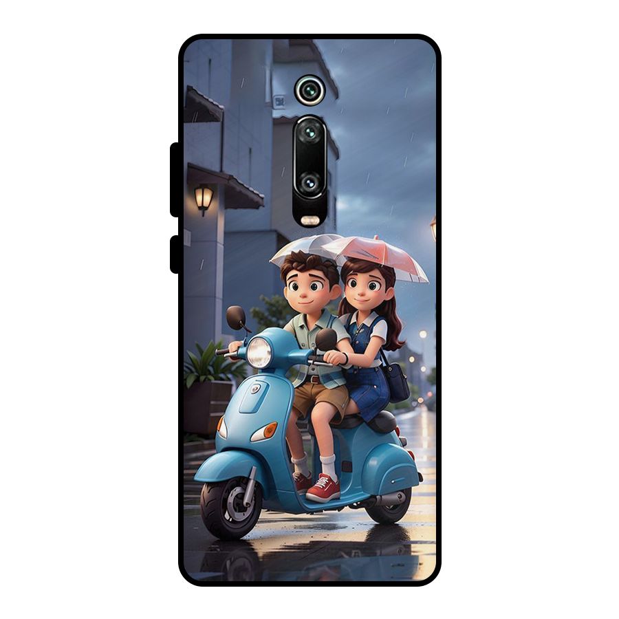 Cute Teen Scooter Metal Back Case for Redmi K20