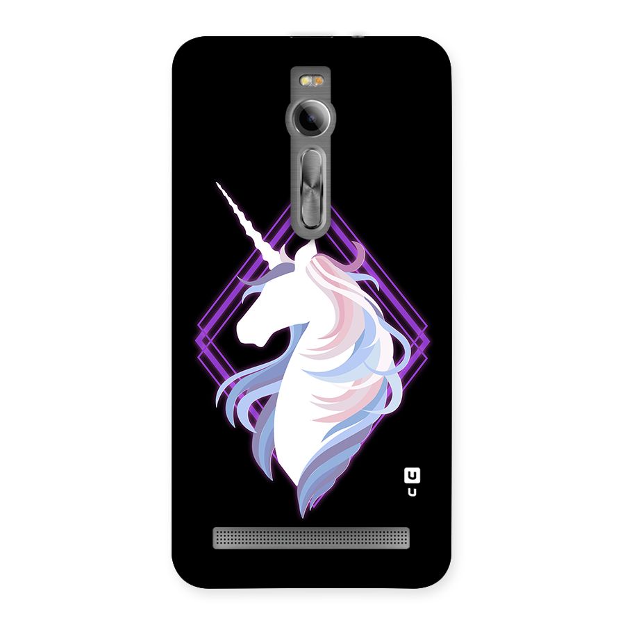 Cute Unicorn Illustration Back Case for Asus Zenfone 2