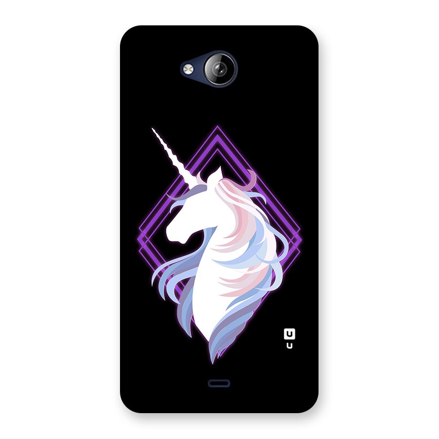Cute Unicorn Illustration Back Case for Canvas Play Q355