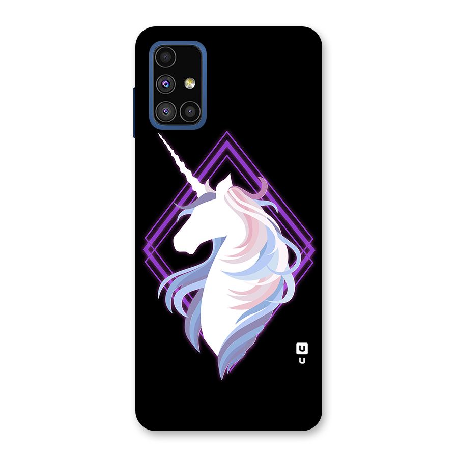 Cute Unicorn Illustration Back Case for Galaxy M51