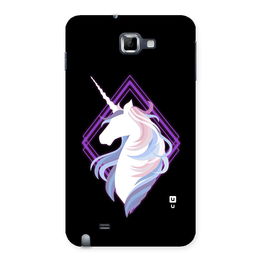 Cute Unicorn Illustration Back Case for Galaxy Note