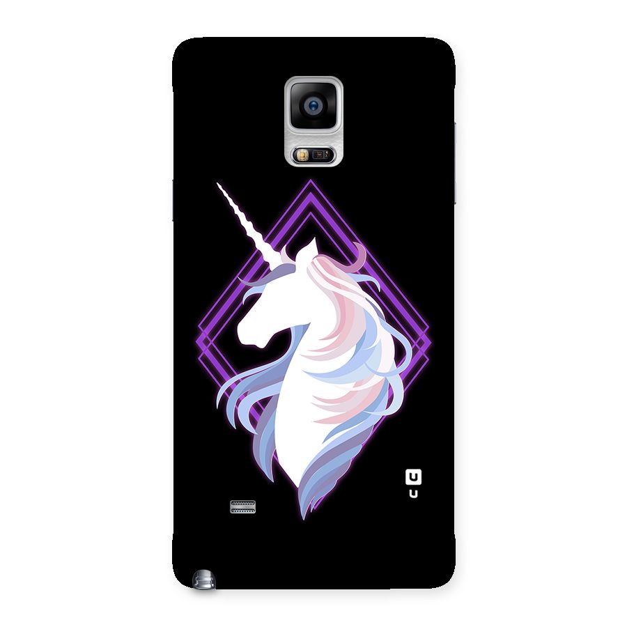 Cute Unicorn Illustration Back Case for Galaxy Note 4