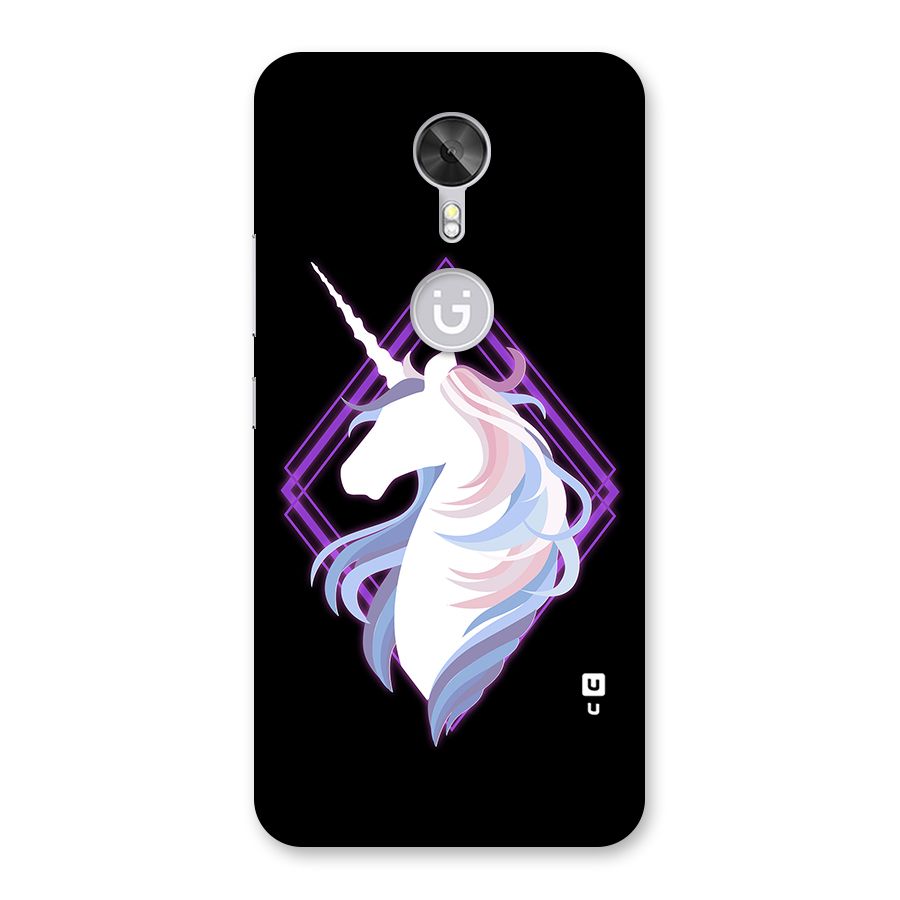 Cute Unicorn Illustration Back Case for Gionee A1