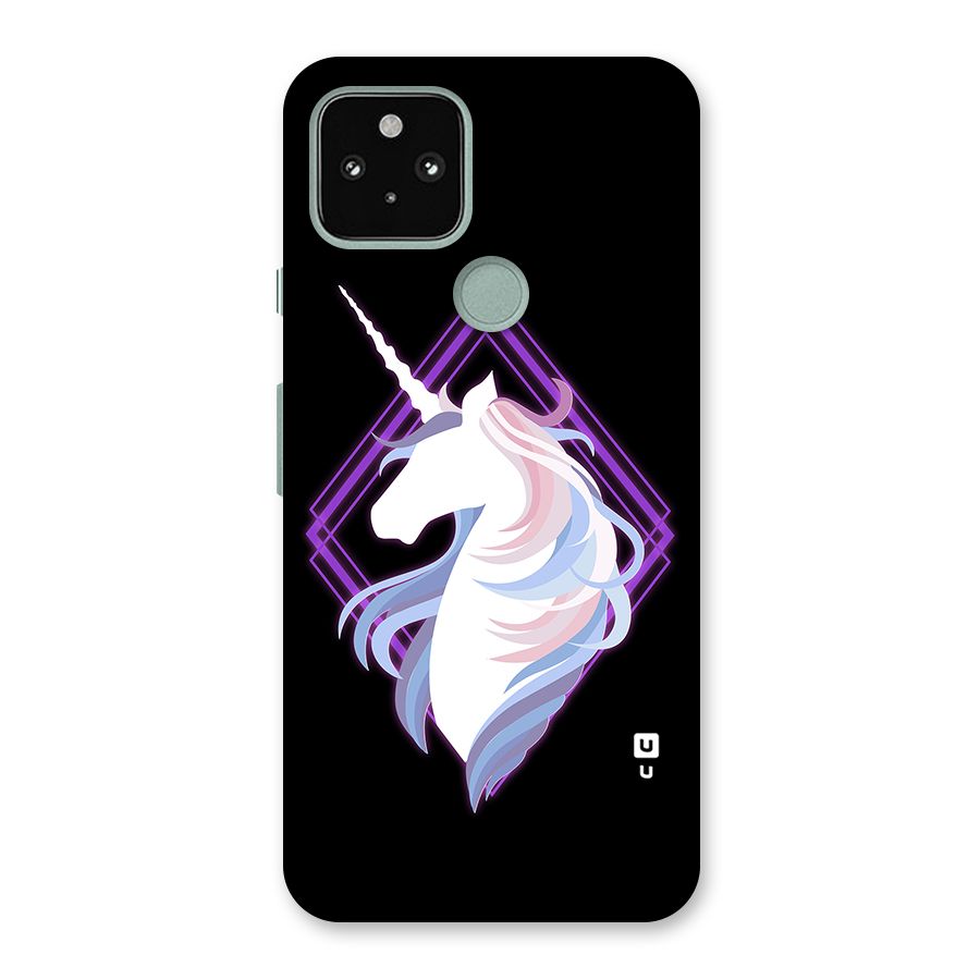 Cute Unicorn Illustration Back Case for Google Pixel 5