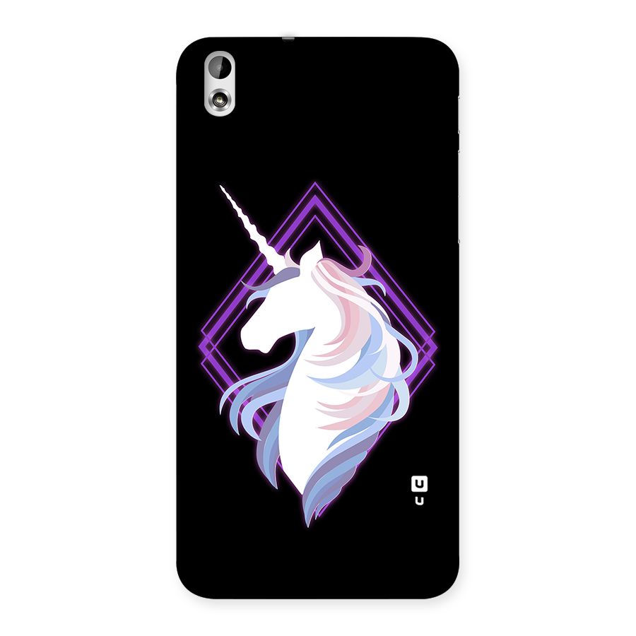 Cute Unicorn Illustration Back Case for HTC Desire 816g