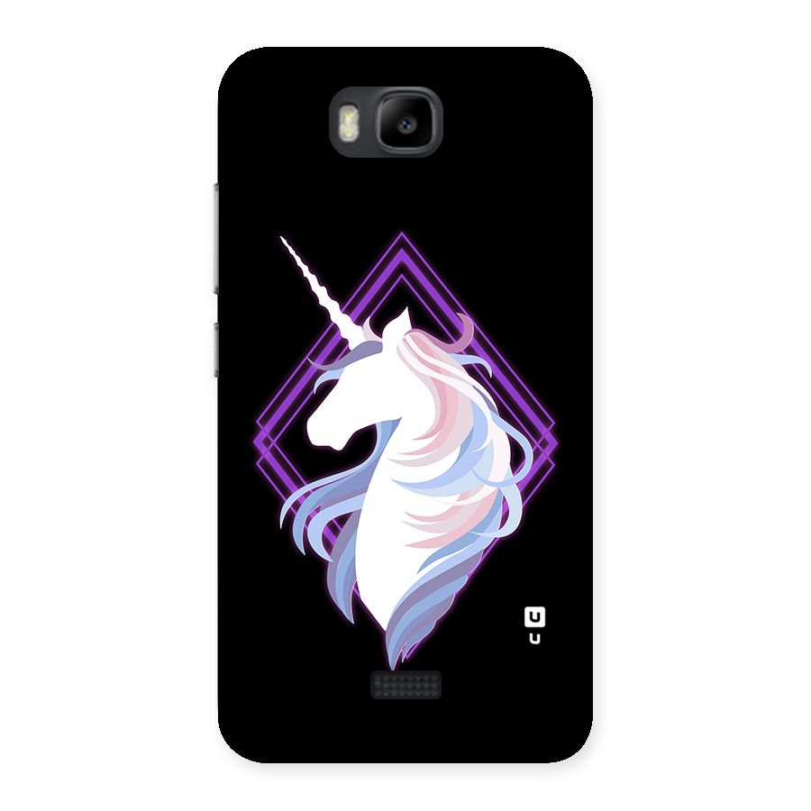 Cute Unicorn Illustration Back Case for Honor Bee