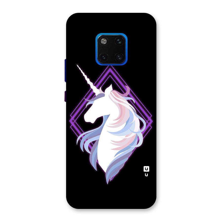 Cute Unicorn Illustration Back Case for Huawei Mate 20 Pro
