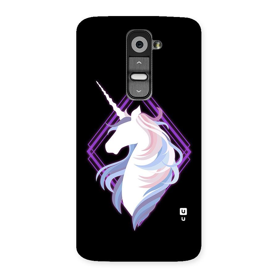 Cute Unicorn Illustration Back Case for LG G2