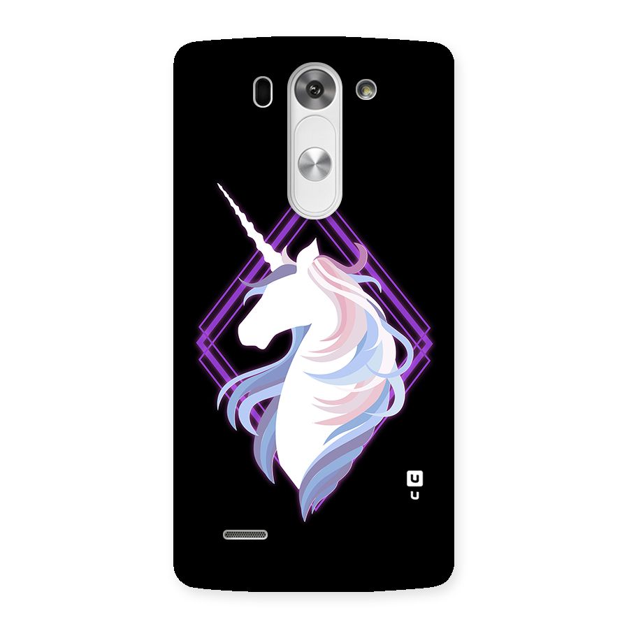 Cute Unicorn Illustration Back Case for LG G3 Beat