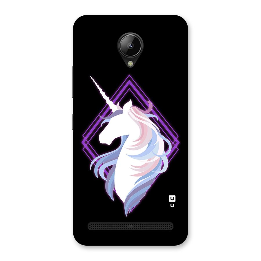 Cute Unicorn Illustration Back Case for Lenovo C2