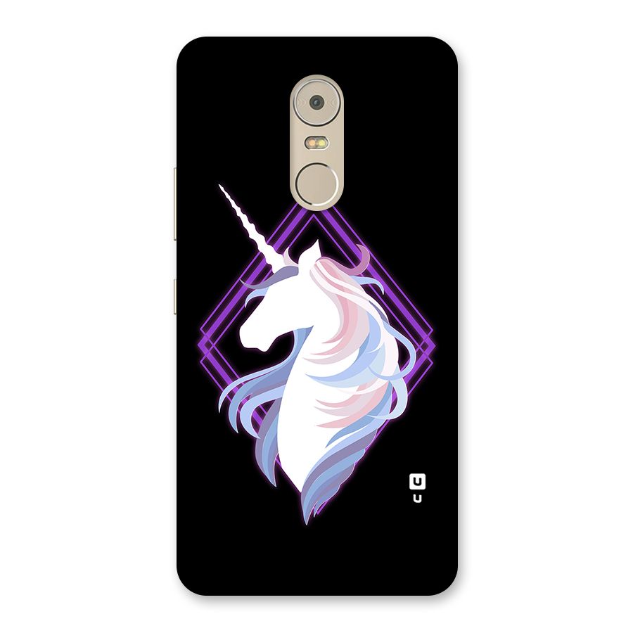 Cute Unicorn Illustration Back Case for Lenovo K6 Note