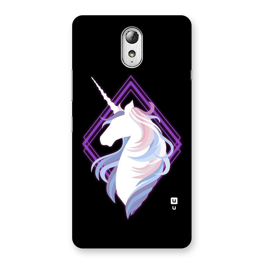Cute Unicorn Illustration Back Case for Lenovo Vibe P1M