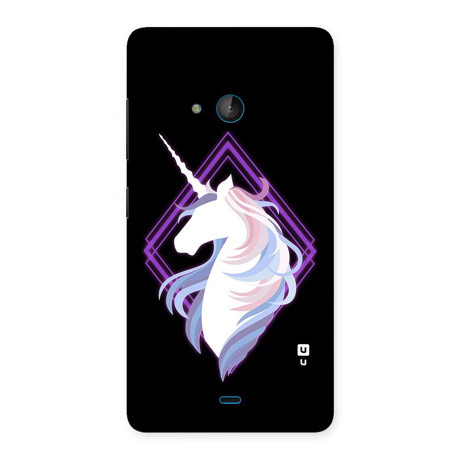 Cute Unicorn Illustration Back Case for Lumia 540