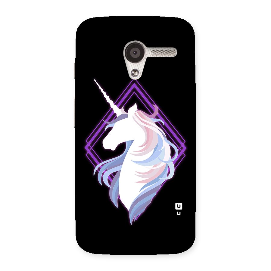 Cute Unicorn Illustration Back Case for Moto X